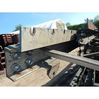 Steep conveyor 30 000 mm, useful width 1150mm